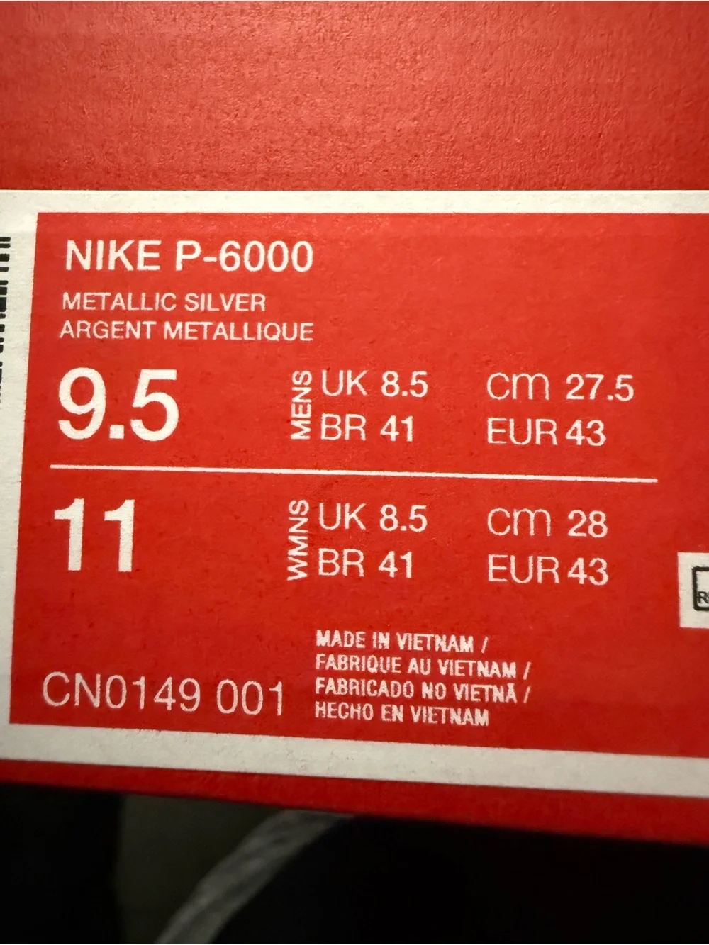 Men’s Nike P6000